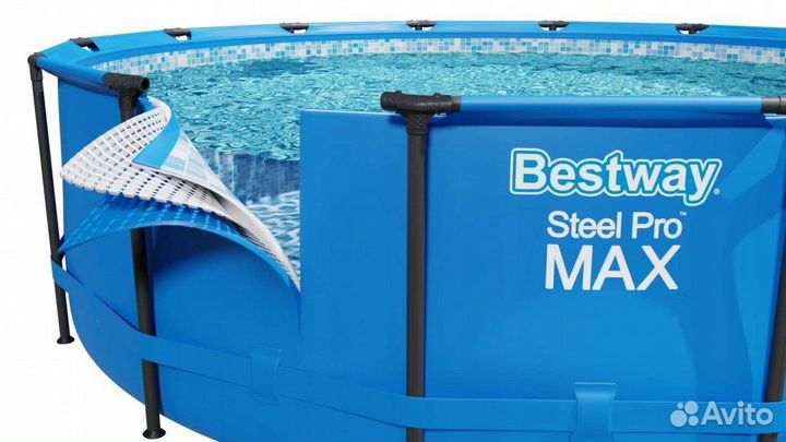 Каркасный бассейн Steel Pro Max Bestway 366x133 см