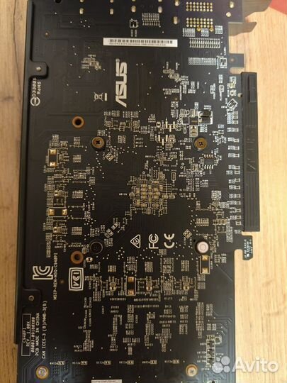 Видеокарта asus strix rx 570 4gb
