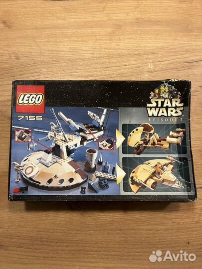 Lego star wars 7155 Trade Federation AAT раритет