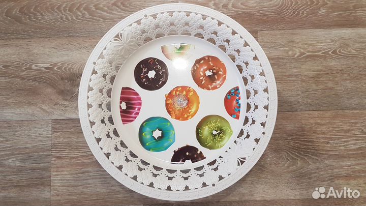 Ваза на ножке (фруктовница) для фруктов (новая)