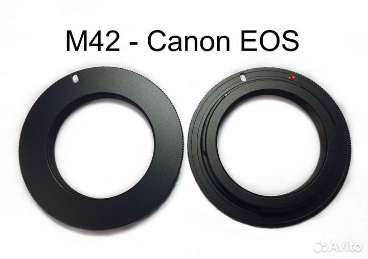 Переходники Адаптеры M42 на: Sony Canon Nikon 39мм