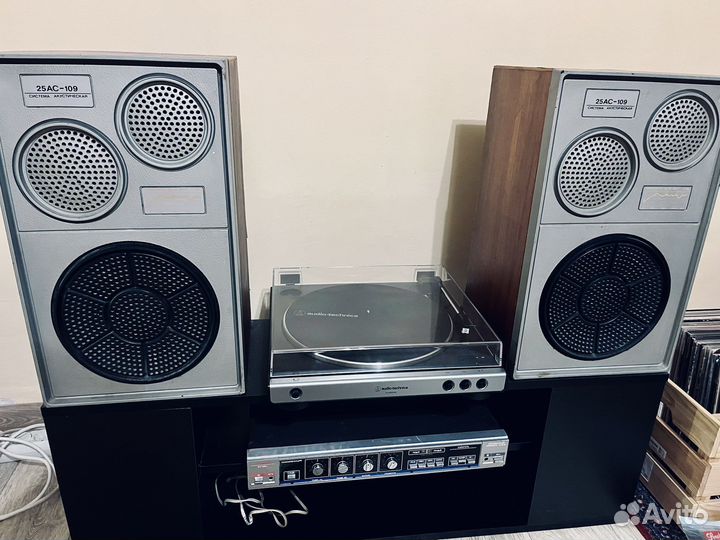 Колонки Вега 25ас 109, усилитель вега