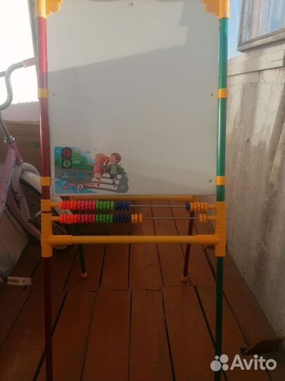 Мольберт детский двухсторонний