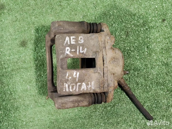 Суппорт левый renault logan 1