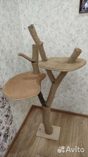 Когтеточка для кошки, лазалка