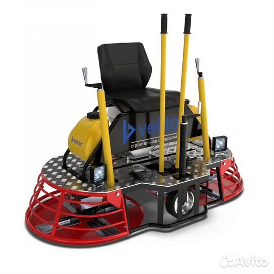 Двухроторная заглаживающая машина vtmg-800 (двигат