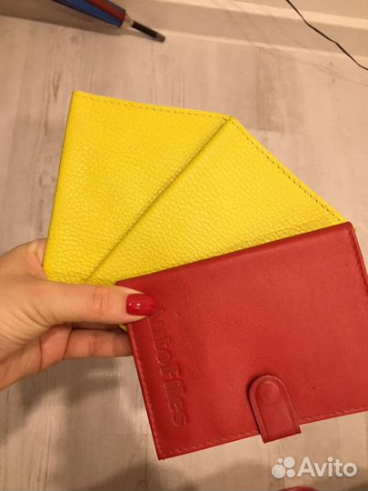 Чехлы для док. Нат кожа