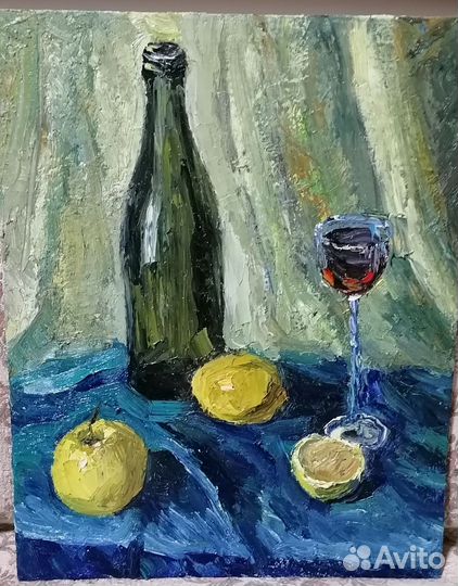 Картины Натюрморты Море. Холст Масло Худ.Борков С