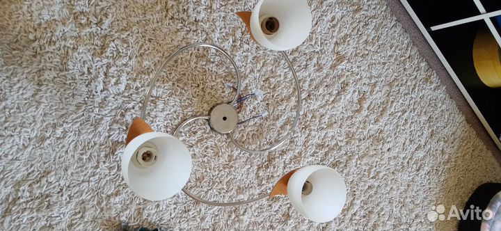 Люстра потолочная бу