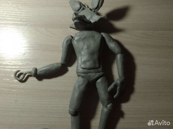 Фокси из скульптурного пластелина