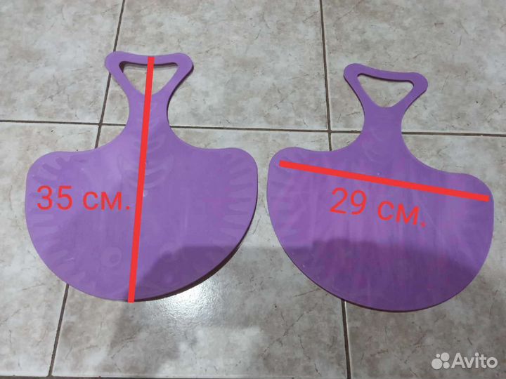 Санки- ледянки, 2 шт