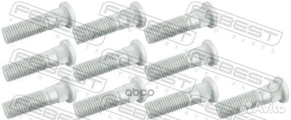 0584-001-PCS10 шпильки колесные 10шт Mazda 3 B