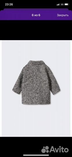 Пальто mango kids 98 см
