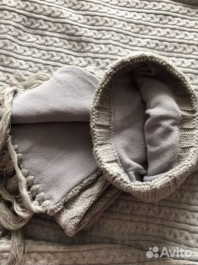 Комплект шапка, шарф, варежки adidas