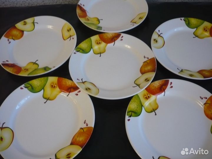Тарелки(яблоки) -зик-Конаково