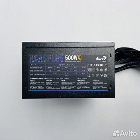 Блок питания AeroCool Ksas Plus 500w