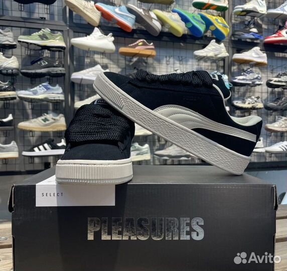 Кеды женские puma suede дутыши