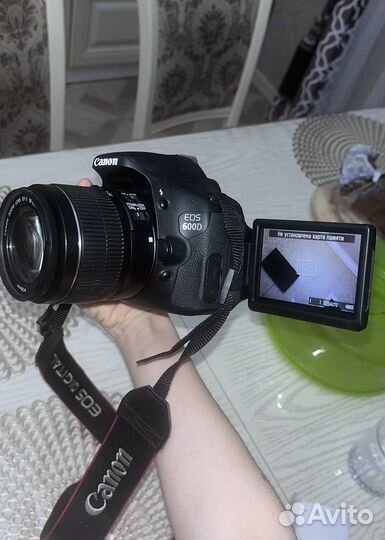 Фотоаппарат Canon 600d