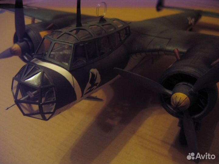 Модель-копия Германского бомбардировщика Do-17