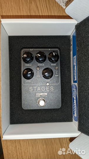 Shift line Stages - Dynamic Overdrive новая педаль