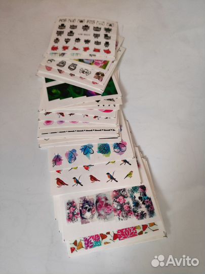 Наклейки на ногти 30шт
