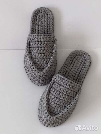 Мюли женские вязаные