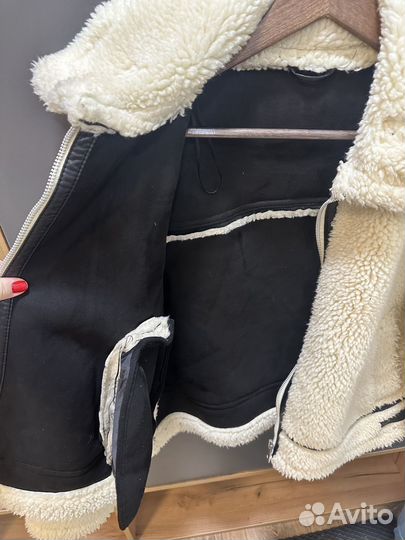 Шуба зимняя zara