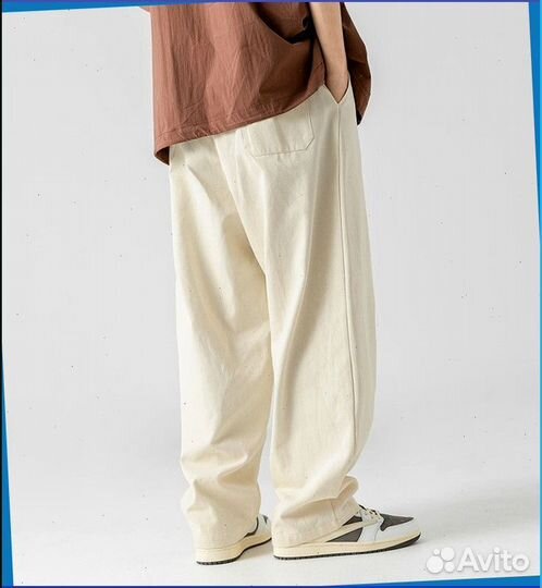 Широкие карго штаны (Номер Арт: 82776)