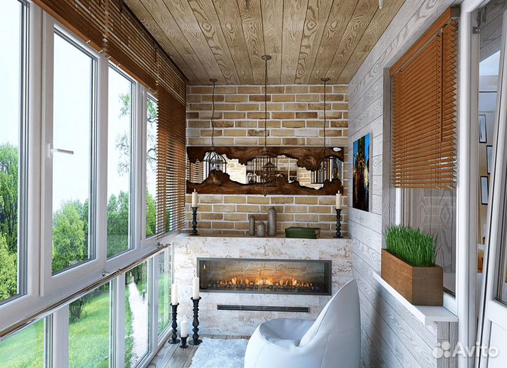 Установка пластиковых окон / Отделка балконов