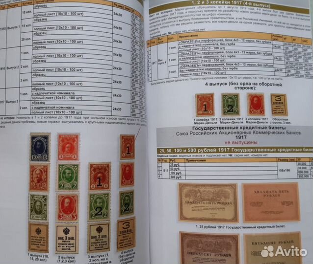 Россия. 1, 2 и 3 копейки 1916-17 годов