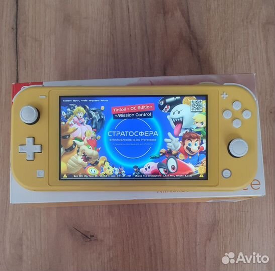 Nintendo switch lite прошитая