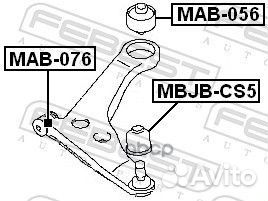 Пыльник опоры шаровой нижнего рычага (20X40X32)