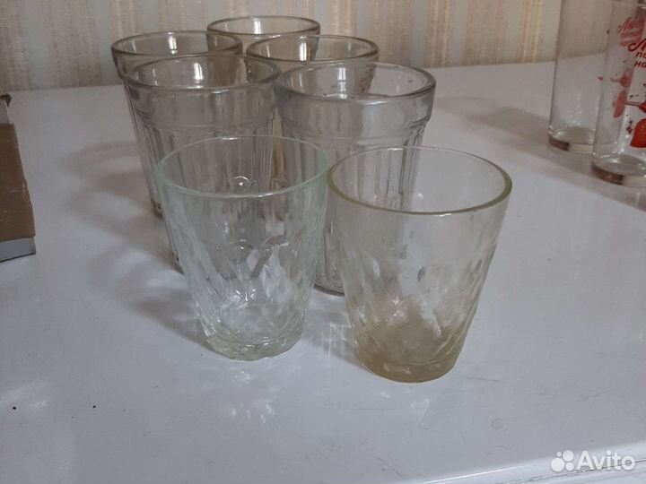 Стаканы граненые СССР