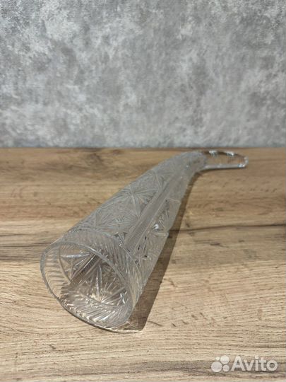 Сувенир. Хрустальный кубок-рог «Рог изобилия»