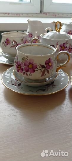 Сервиз чайный тонкостенный