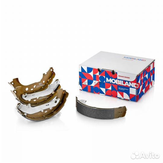 Mobiland 431201470 431201470 колодки барабанные\ F