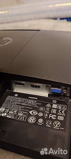 Монитор 24 hp p240va pro display