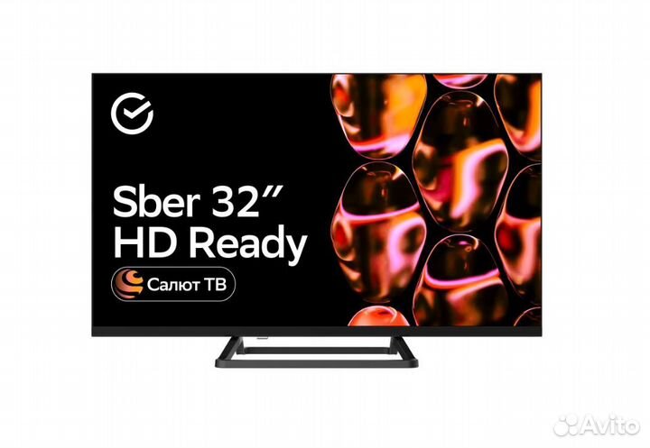 Новый Телевизор Sber SDX-32H2128 1,5GB
