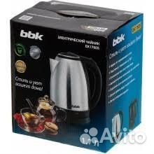 Чайник электрический BBK Черный 2200W 1,7 л