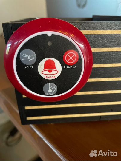 Кнопки и часы, пейджеры вызова официанта