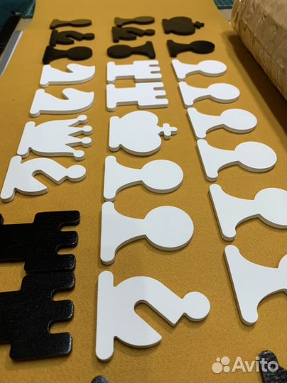 Набор шахмат на неодимовом магните