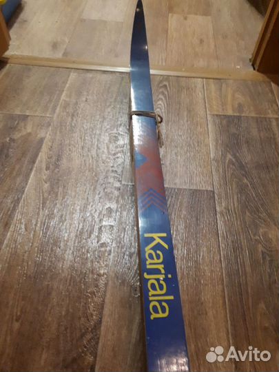 Лыжи деревянные новые