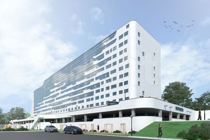 2-к. квартира, 53,3 м², 3/10 эт.