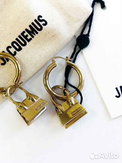 Jacquemus серьги оригинал новые