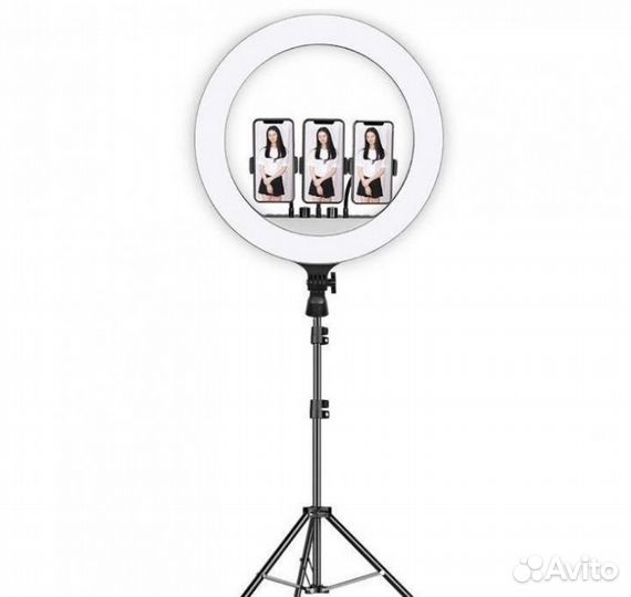 Кольцевая LED лампа 49см 600 светодиодов / Новая