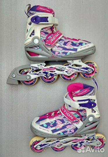 Роликовые коньки, шлем и защита