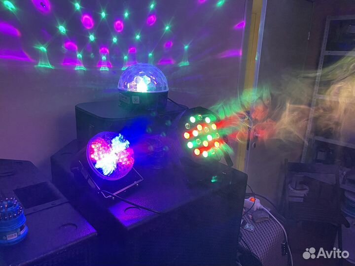 Диско шар / magic ball / светомузыка/ led par