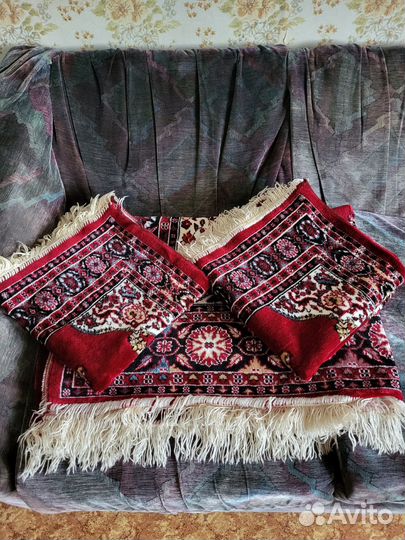 Покрывало ковровое +накидки на кресло Новое Турция