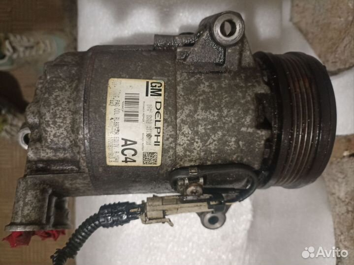 Компрессор кондиционера opel astra h 1.8