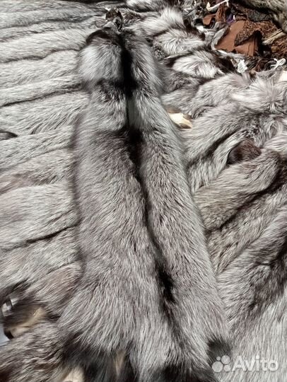 Мех лисы натуральный, шкурки